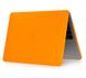 Чехол накладка Matte Hard Shell Case для Macbook Pro 16'' (2019) Soft Touch Orange фото 3
