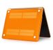 Чехол накладка Matte Hard Shell Case для Macbook Pro 16'' (2019) Soft Touch Orange фото 4