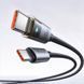 Кабель USB-C &mdash; USB-C 100W Mcdodo, 5A, с подсветкой, 1,2 м, чёрный &mdash; CA-5580 фото 2