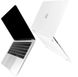 Чехол накладка Matte Hard Shell Case для Macbook Pro 16'' (2019) Soft Touch White фото 2