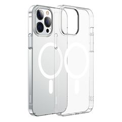 Прозрачный чехол с MagSafe для iPhone 13 Pro Baseus Crystal Magnetic case