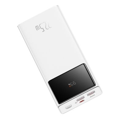 Павербанк Baseus Star-Lord Digital Display Fast Charge Power Bank 22.5W (30,000 mAh) White