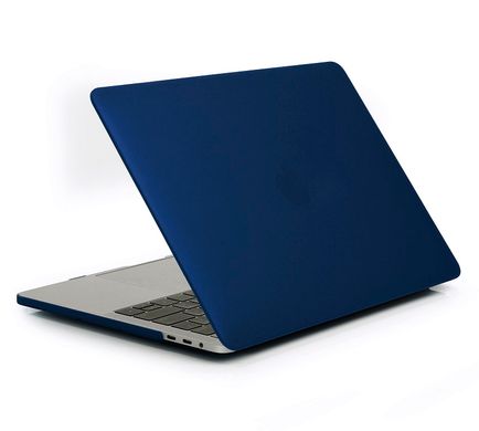 Чехол накладка Matte Hard Shell Case для Macbook Air 13.3" Soft Touch Midnight Blue
