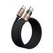 Кабель USB-C &mdash; USB-C 100W Mcdodo, 5A, с подсветкой, 1,2 м, золотой &mdash; CA-5581 фото 2