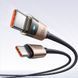 Кабель USB-C &mdash; USB-C 100W Mcdodo, 5A, с подсветкой, 1,2 м, золотой &mdash; CA-5581 фото 3