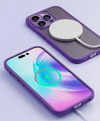 Чохол для iPhone 14 Pro Rock Guard Touch Magnetic Protection Case - Purple