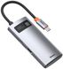 USB- Type C хаб 4 in 1 Baseus Metal Gleam Series USB-C to USB 3.0 + USB 2.0 + HDMI + PD фото 2