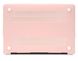 Чехол накладка Matte Hard Shell Case для Macbook Pro Retina 15.4" Pink фото 4