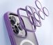 Чехол для iPhone 14 Pro Rock Guard Touch Magnetic Protection Case - Purple фото 4