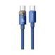USB-C to USB-C Cable 100W Mcdodo, 5A, LED Light, 1.2m, Blue &mdash; CA-5586
