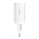 Мережевий зарядний пристрій Baseus GaN5 Pro Fast Charger 65W (2 Type-C + USB) + кабель Type-C to Type-C 100W (1m) &mdash; Білий фото 1