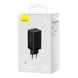 Мережевий зарядний пристрій Baseus GaN5 Pro Fast Charger 65W (2 Type-C + USB) + кабель Type-C to Type-C 100W (1m) &mdash; Білий фото 5