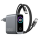 Мережевий зарядний пристрій WIWU Voyager 100W GaN Charger Combo (CHG300) + кабель Type-C to Type-C (1.5m) фото 1