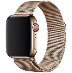 Ремешок для Apple Watch 42/44 mm Milanese Loop Gold