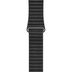 Ремешок для Apple Watch 38/40 mm Leather Loop Black