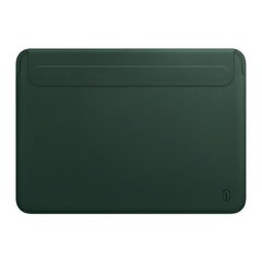 Чохол папка WIWU Skin Pro II PU Leather Sleeve для MacBook Pro / Air 13.3" (Midnight Green)