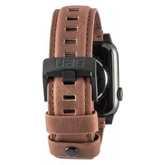 Ремешок UAG Leather Strap для Apple Watch 45/44/42 Brown