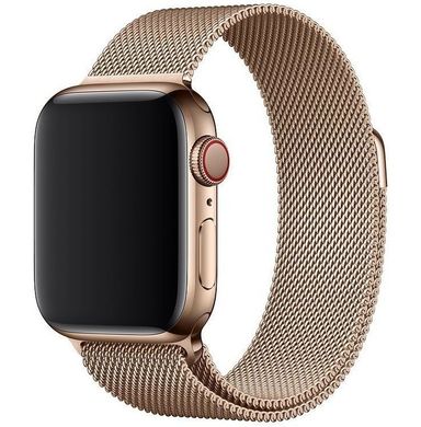 Milanese Loop for Apple Watch 42/44 /45 mm Gold
