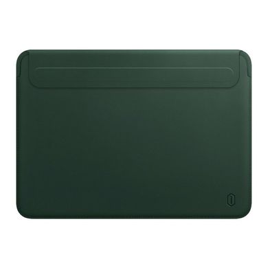 WIWU Skin Pro II PU Leather Sleeve for MacBook Pro / Air 13.3" (Midnight Green)