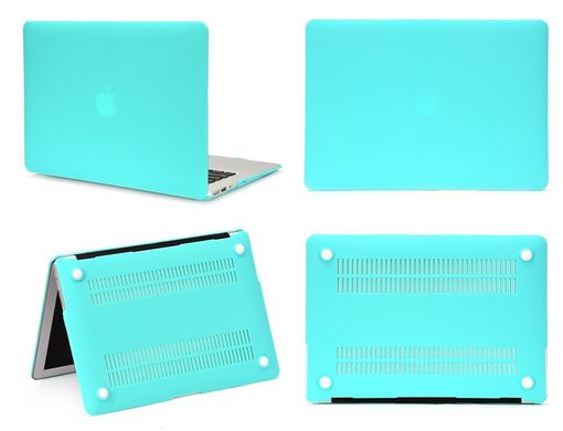 Чохол накладка Matte Hard Shell Case для Macbook Pro Retina 15.4" Marine Green