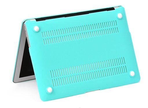 Чехол накладка Matte Hard Shell Case для Macbook Pro Retina 15.4" Marine Green