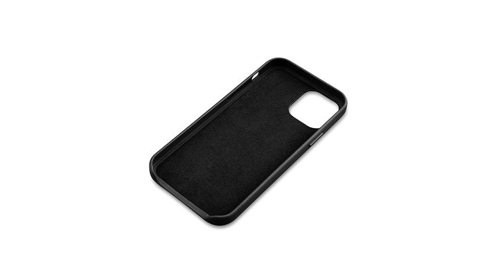Чохол шкіряний iCarer для iPhone 12 Pro Max - Black