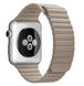 Ремешок для Apple Watch 45/44/42 mm Leather Loop Stone фото 1