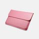Чехол папка iCarer Genuine Leather Sleeve for MacBook Air М2 13.6" Pink фото 3