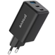 Мережевий зарядний пристрій Proove Pocket GaN 65W (2 Type-C + USB) &mdash; Чорний фото 1