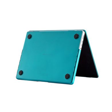 Чохол-накладка для MacBook Pro 13" ZM Carbon style Pine Green