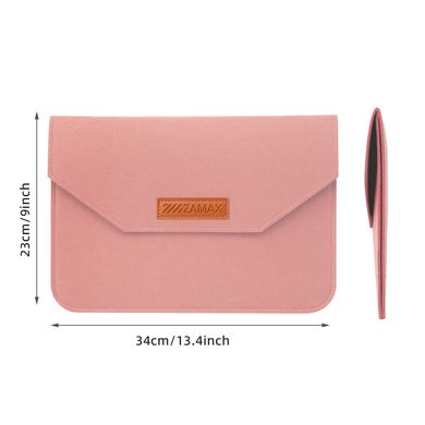 Чехол конверт ZAMAX Felt Sleeve для MacBook Pro 16.2" Peach