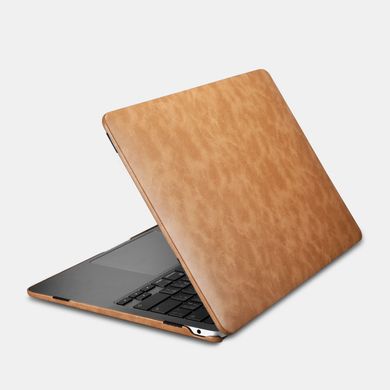Кожаный чехол для MacBook Pro 13 (2016-2020) iCarer Vintage Leather Protective Case Brown
