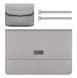 Чехол папка для MacBook Pro | Air 13 Zamax MacKeeper Leather Sleeve - Grey фото 3