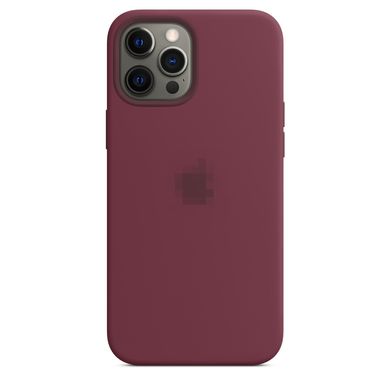 Silicone Case for iPhone 12 / 12 Pro - Plum