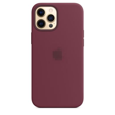 Silicone Case for iPhone 12 / 12 Prox - Plum