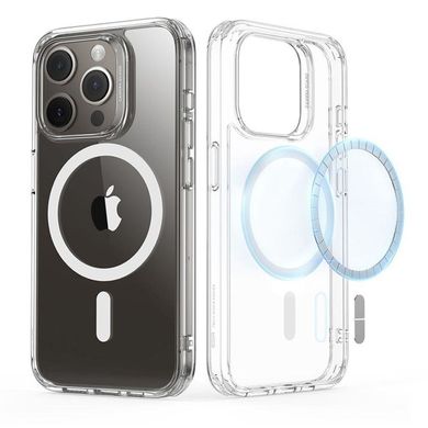 Чохол для iPhone 15 Pro Max Rock Pure Series Magnetic Protection Case - Прозорий