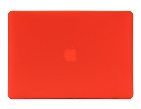 Чехол накладка Matte Hard Shell Case для Macbook Pro Retina 15.4" Red