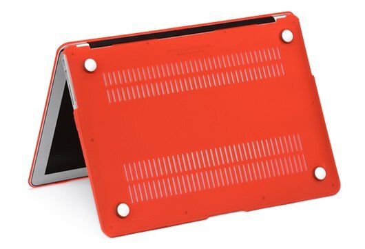 Чохол накладка Matte Hard Shell Case для Macbook Pro Retina 15.4" Red