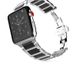 Ceramic Steel Band for Apple Watch 42/44 /45 mm Black