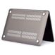 Чохол накладка Matte Hard Shell Case для Macbook Pro 13.3" 2016-2020 Soft Touch Grey фото 3