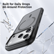 Чехол с MagSafe ROCK Guard Touch, матовый, для iPhone 18 Pro / iPhone 17 Pro, чёрный &mdash; RPC3884 фото 3