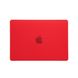 Чехол накладка Matte Hard Shell Case для Macbook Air 13.6" M2 2022 Soft Touch Red фото 1