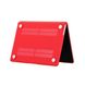 Чехол накладка Matte Hard Shell Case для Macbook Air 13.6" M2 2022 Soft Touch Red фото 5
