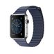 Ремінець для Apple Watch 45/44/42 mm Leather Loop Midnight Blue фото 2