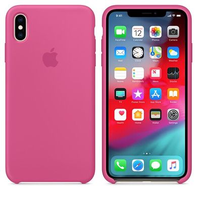 Silicone Case iPhone XS - Dragon Fruit