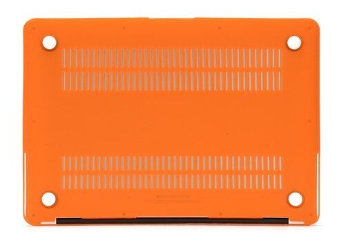 Чехол накладка Matte Hard Shell Case для Macbook Pro Retina 15.4" Orange