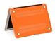 Чехол накладка Matte Hard Shell Case для Macbook Pro Retina 15.4" Orange фото 4