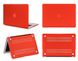 Чехол накладка Matte Hard Shell Case for MacBook Air 13.3" (2012-2017) Red фото 4