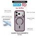 Чехол с MagSafe ROCK Guard Touch, матовый, для iPhone 18 Pro / iPhone 17 Pro, бордовый (Burgundy Red) &mdash; RPC3884