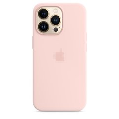 iPhone 13 Pro Max Silicone Case - Chalk Pink